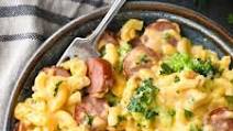 Cheesy Smoked Sausage Pasta with Broccoli Cheesy Smoked Sausage Pasta with Broccoli