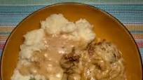 Smothered Round Steak with Gravy Smothered Round Steak with Gravy