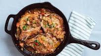 Skillet Pork Chops & Tomatoes Skillet Pork Chops & Tomatoes