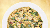 Tuscan Beans with Basil Pesto & Mushrooms Recipe - (4.1/5) Tuscan Beans with Basil Pesto & Mushrooms Recipe - (4.1/5)
