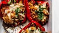 Vegetarian Quinoa Stuffed Peppers Vegetarian Quinoa Stuffed Peppers