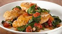 Sautéed Chicken with Spinach & Tomatoes Recipe - (3.9/5) Sautéed Chicken with Spinach & Tomatoes Recipe - (3.9/5)