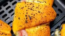Air Fryer Ham and Swiss Roll Ups Air Fryer Ham and Swiss Roll Ups