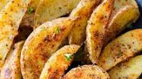 Garlic Parmesan Potato Wedges Garlic Parmesan Potato Wedges