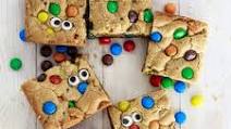 Easy monster cookie bars Easy monster cookie bars