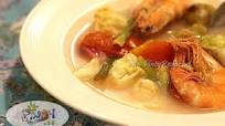 Shrimp Sinigang with Cabbage Recipe Shrimp Sinigang with Cabbage Recipe