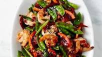 Blood Orange-Shrimp Stir-Fry Blood Orange-Shrimp Stir-Fry