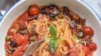 Low FODMAP pasta puttanesca Low FODMAP pasta puttanesca
