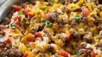 Ground Beef and Rice Skillet Dinner Ground Beef and Rice Skillet Dinner