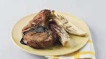 Quick-Brined Grilled Pork Chops with Treviso and Balsamic Glaze Quick-Brined Grilled Pork Chops with Treviso and Balsamic Glaze