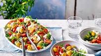 Caprese gnocchi salad Caprese gnocchi salad