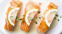 Salmon with Lemon Cream Sauce Salmon with Lemon Cream Sauce