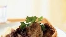 Pork Medallions with Port Wine-Dried Cherry Pan Sauce Pork Medallions with Port Wine-Dried Cherry Pan Sauce