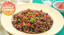 Spicy Caramelized Ground Pork Recipe Spicy Caramelized Ground Pork Recipe