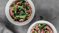Beef Fillet & Udon Noodle Broth Beef Fillet & Udon Noodle Broth