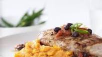 Jamaican Chicken Breast with Mashed Sweet Potatoes Jamaican Chicken Breast with Mashed Sweet Potatoes