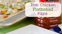 Thai Chicken Flatbread Pizza Thai Chicken Flatbread Pizza