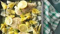 Parmesan Chicken with Artichoke Hearts Parmesan Chicken with Artichoke Hearts