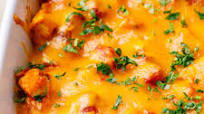 Quick (And Easy) Keto Chicken Enchilada Casserole Quick (And Easy) Keto Chicken Enchilada Casserole
