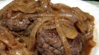 Smothered Ground Sirloin Steak with Adobo Gravy Smothered Ground Sirloin Steak with Adobo Gravy