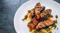 Moroccan Grilled Sockeye Salmon Moroccan Grilled Sockeye Salmon