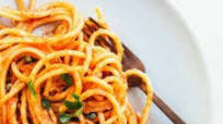Vegan Spaghetti with Marinara Sauce Vegan Spaghetti with Marinara Sauce