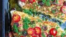 Mediterranean-Style Baked Grouper with Tomatoes and Olives Mediterranean-Style Baked Grouper with Tomatoes and Olives