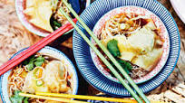 Dumpling noodle soup Dumpling noodle soup