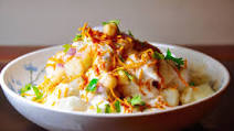 Dahi Aloo Chana Chaat Dahi Aloo Chana Chaat