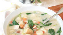 Paleo Creamy Cauliflower Gnocchi Soup Paleo Creamy Cauliflower Gnocchi Soup