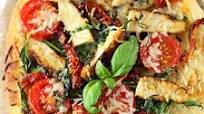 Chicken Florentine Flatbread Chicken Florentine Flatbread