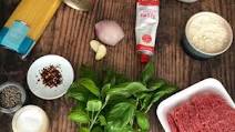 Angel Hair with Creamy, Tomato Meat Sauce Angel Hair with Creamy, Tomato Meat Sauce