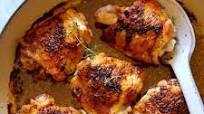 Oven Baked Chicken Thighs Oven Baked Chicken Thighs