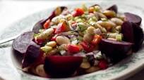 Marinated Giant White Beans and Beets Marinated Giant White Beans and Beets
