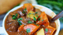 Homemade Sweet Potato & Beef Stew Homemade Sweet Potato & Beef Stew