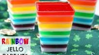 RAINBOW JELLO PARFAITS RAINBOW JELLO PARFAITS