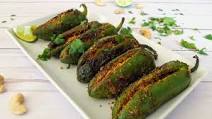 Indian Stuffed Jalapeño Peppers - Air Fryer Option Indian Stuffed Jalapeño Peppers - Air Fryer Option