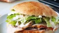 Caesar Pork Tenderloin Sandwiches Caesar Pork Tenderloin Sandwiches