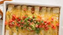 Cheesy Pork Enchiladas with Guacamole Cheesy Pork Enchiladas with Guacamole