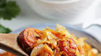 Fried Cabbage with Sausage Skillet Fried Cabbage with Sausage Skillet