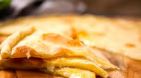 Cheese-Stuffed Focaccia (Focaccia di Recco) Cheese-Stuffed Focaccia (Focaccia di Recco)