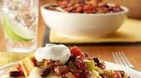 Chili With Cheesy Cornbread Waffles Chili With Cheesy Cornbread Waffles