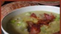 Baked Potato, Leek and Cheese Soup Baked Potato, Leek and Cheese Soup