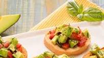 Tomato & Avocado Bruschetta Tomato & Avocado Bruschetta