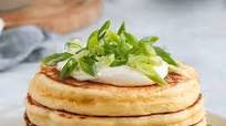 Savory Cheese Pancakes Savory Cheese Pancakes