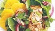 Salmon Salad with Orange-Balsamic Vinaigrette Salmon Salad with Orange-Balsamic Vinaigrette