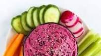 Beetroot And Chickpea Hummus Beetroot And Chickpea Hummus