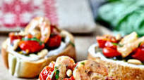 Garlic Shrimp Bruschetta Garlic Shrimp Bruschetta