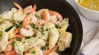 Lemony Shrimp and Artichoke Pasta Toss Lemony Shrimp and Artichoke Pasta Toss