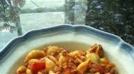 Spaghetti with Beef Sauce with Shells Spaghetti with Beef Sauce with Shells